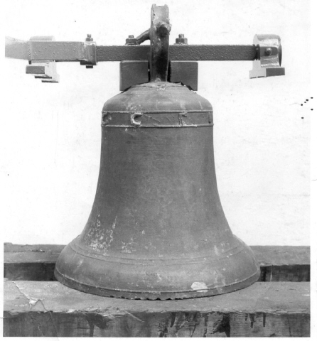 The oldest dated bell in England, at Lissett, Humberside, identified in 1972 by George Dawson